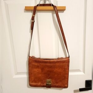 Leather crossbody